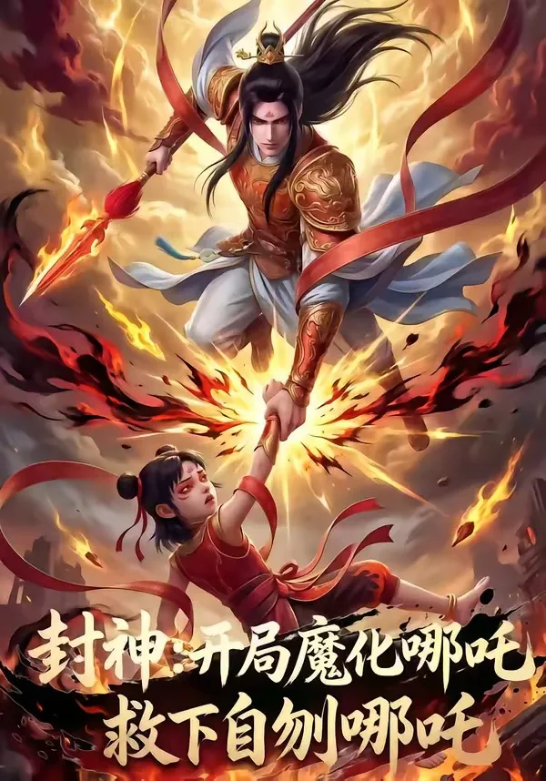 封神：开局魔化哪吒救下自刎哪吒   漫剧