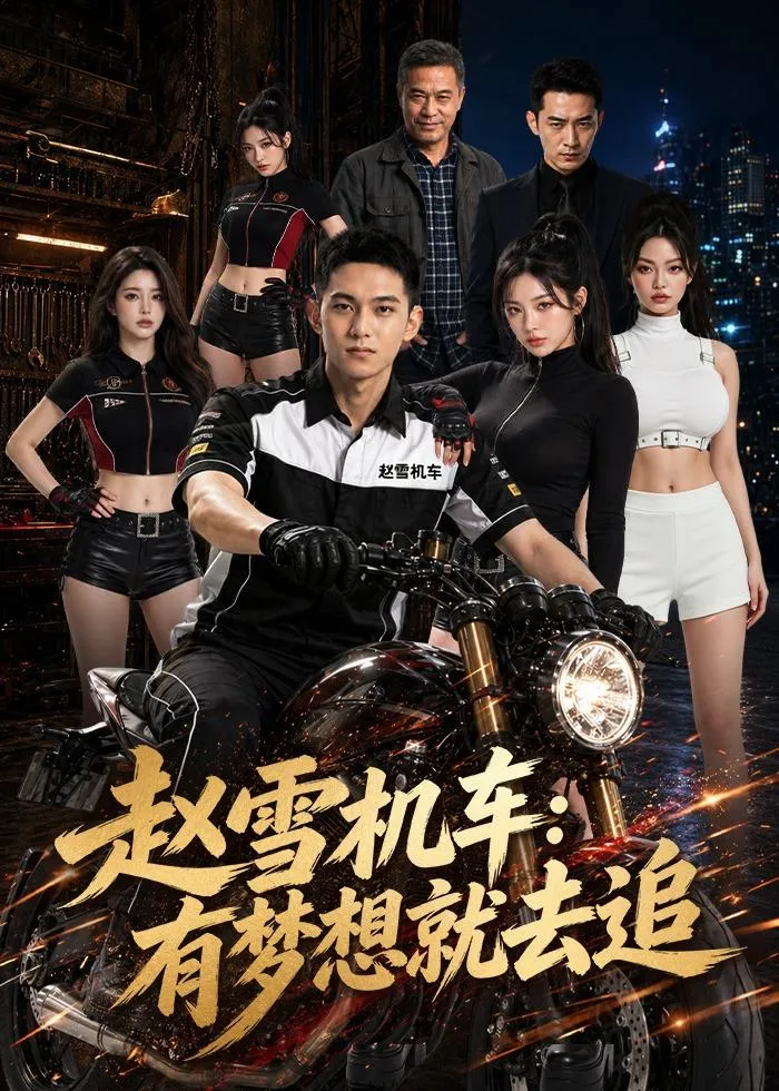 赵雪机车-有梦想就去追   Ai