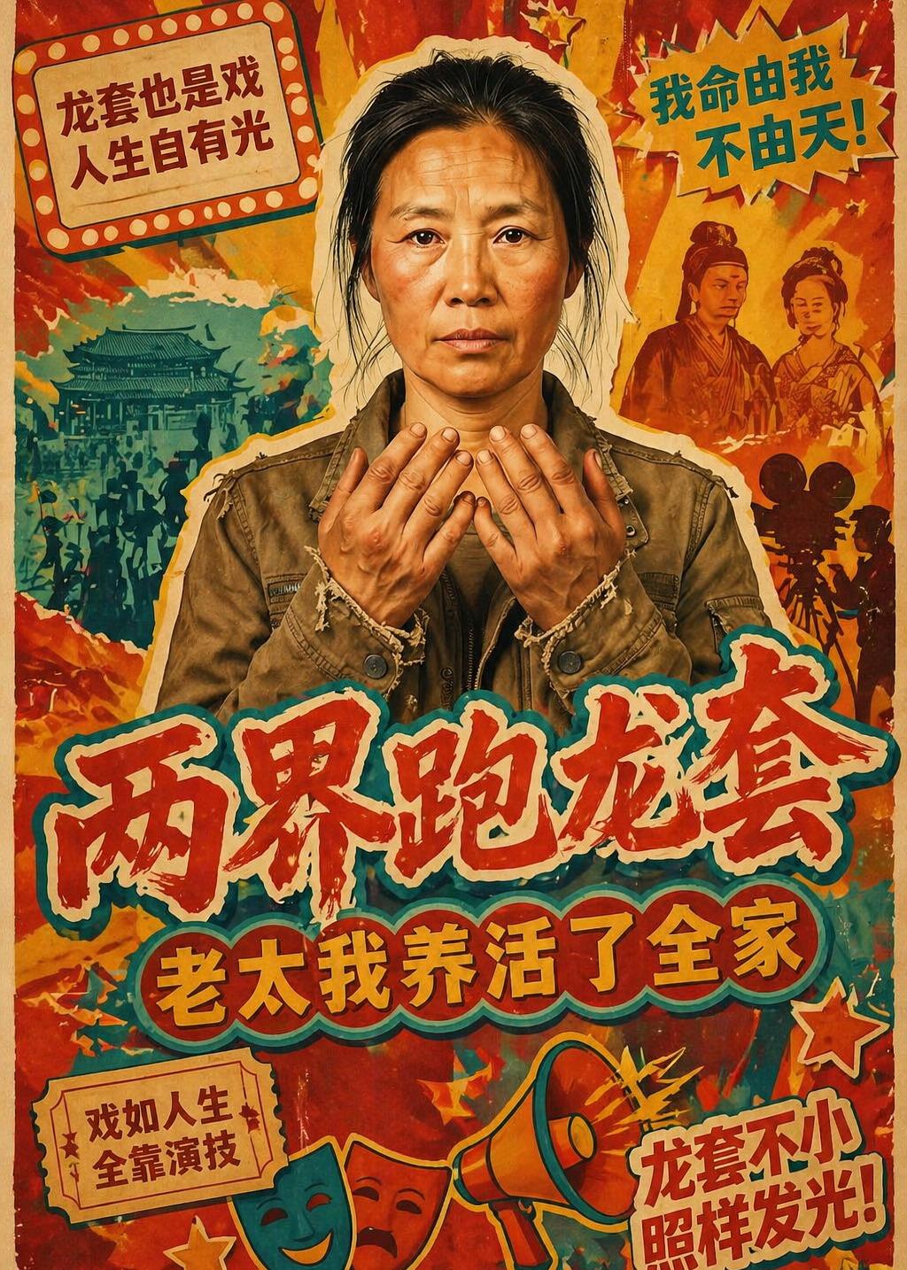 两界跑龙套，老太我养活了全家   Ai漫剧