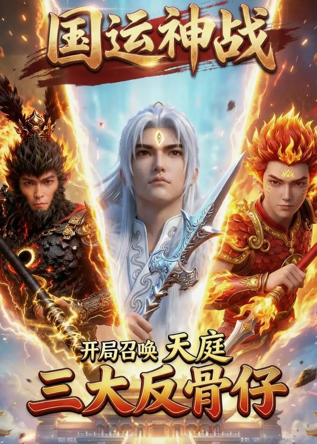 国运神战：开局召唤天庭三大反骨仔     动漫