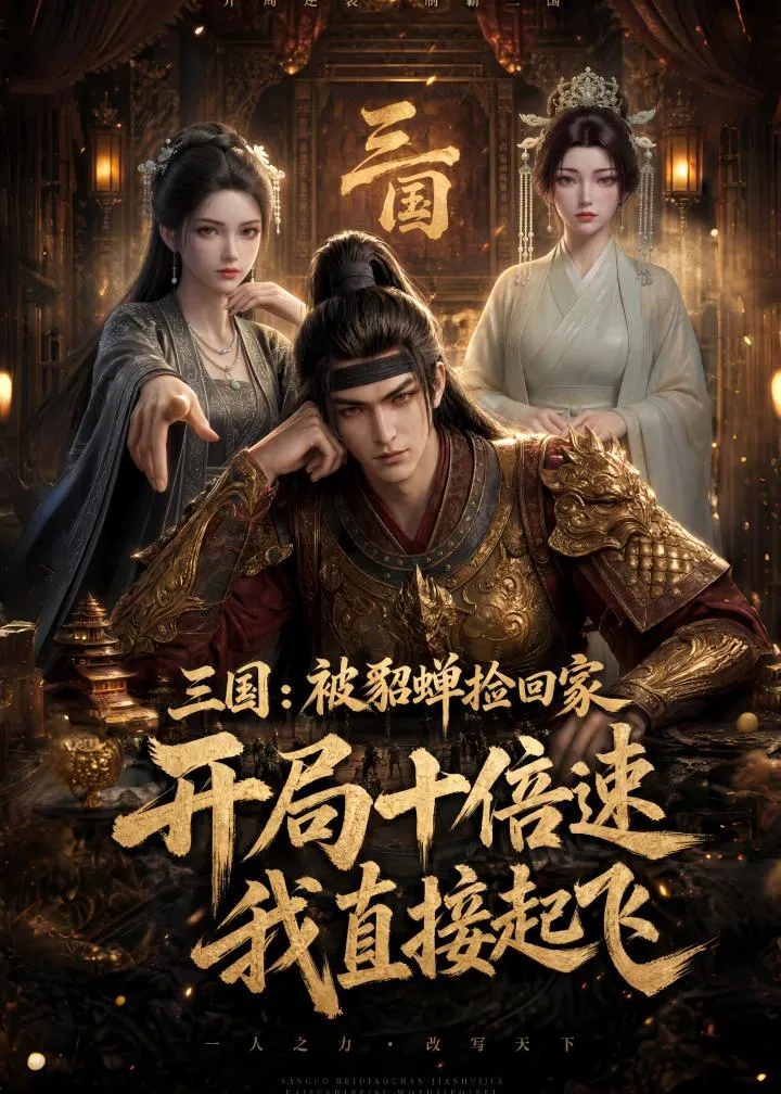 三国：被貂蝉捡回家，开局十倍速我直接起飞     动漫
